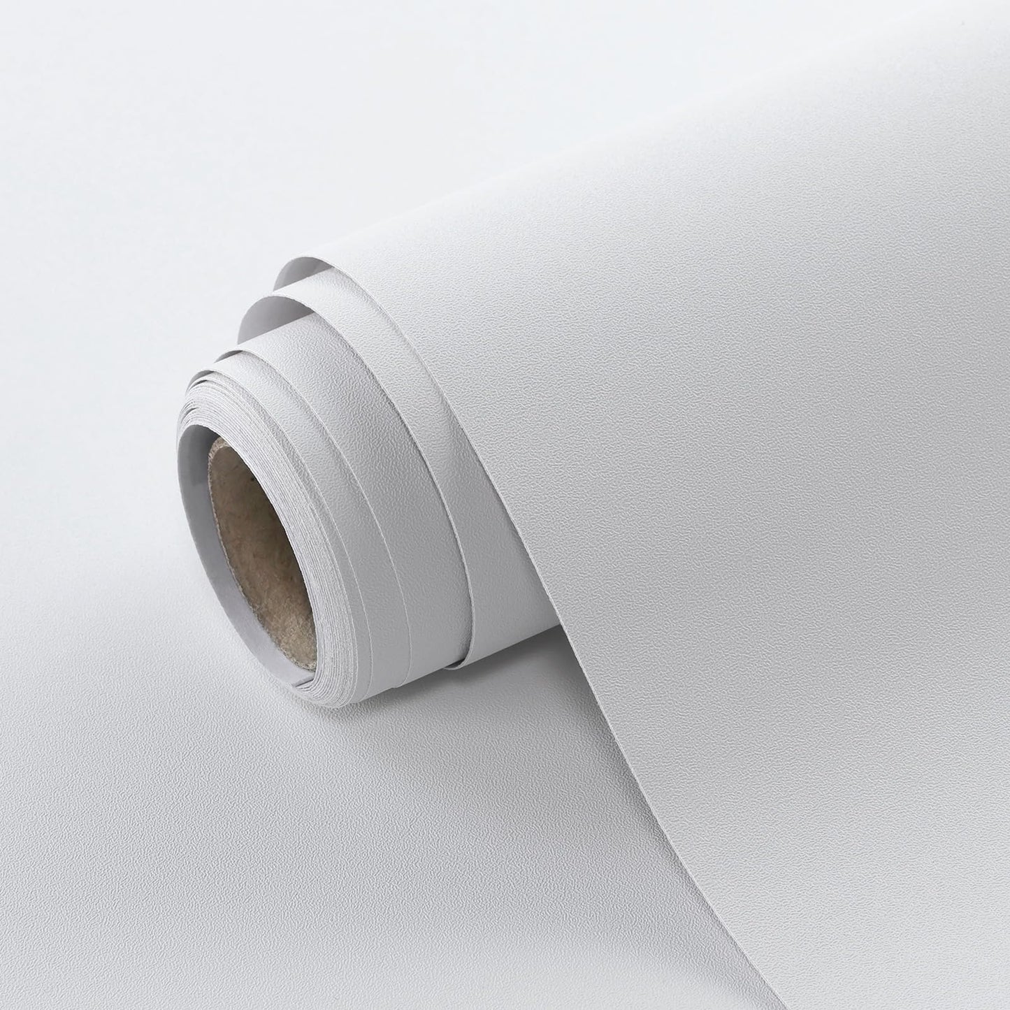 SOON AFTER White Peel and Stick Wallpaper Solid White Contact Paper Matte Self Adhesive Waterproof Vinyl Roll for Wall Coverings,Cabinets,Countertops,Bedroom,Kitchen 15.7"x118"