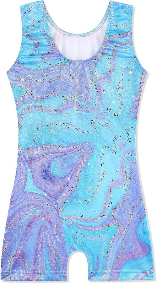 HOZIY Gymnastics Leotards for Girls - Unicorn, Rainbow, Mermaid & Dinosaur Designs | Toddler & Kids Sizes