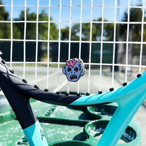 Mythical Dampeners - (2-Pack) Tennis Racquet Vibration Dampener - Zombie