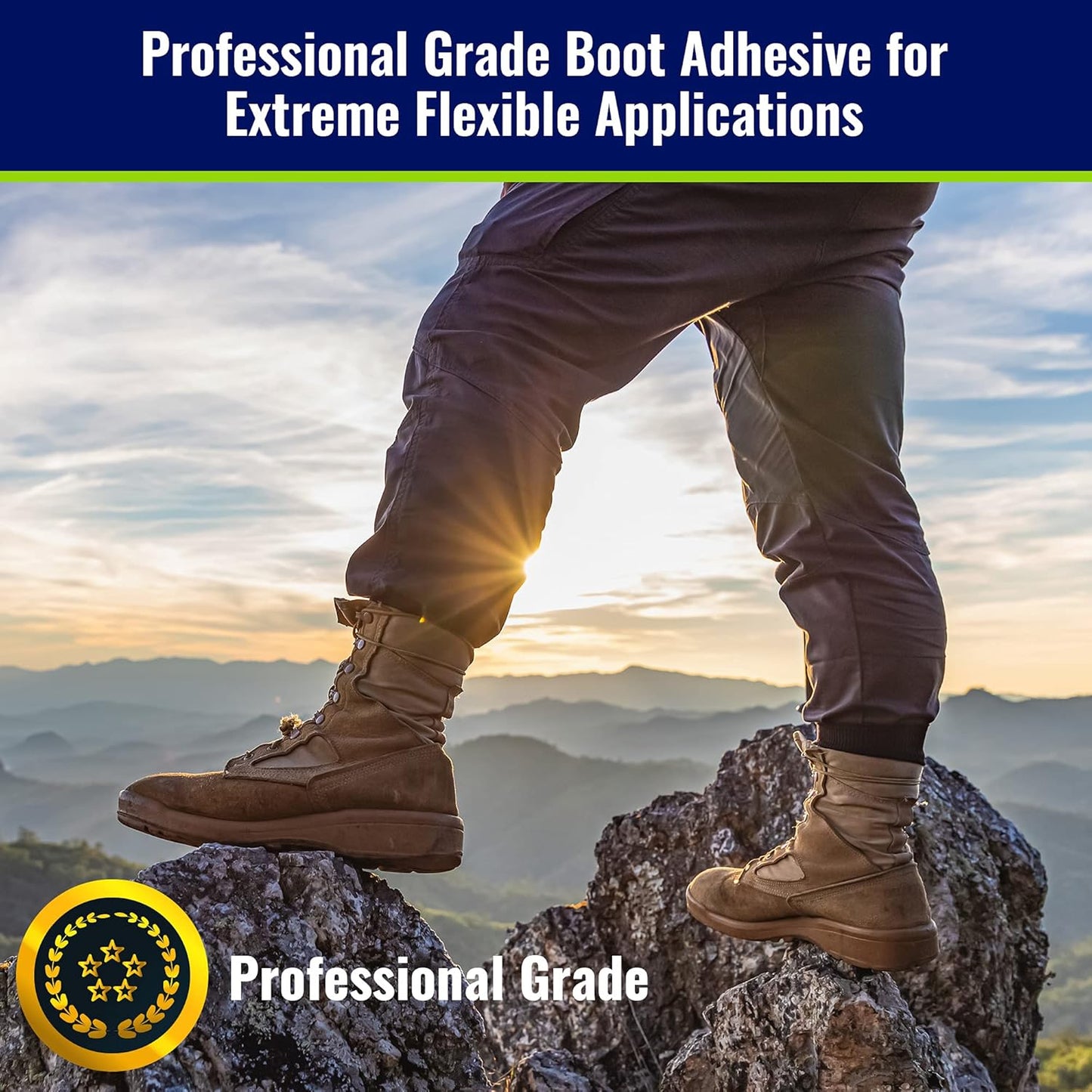 Skiennix Boot Glue - Quick Dry Waterproof Repair Formula for Sneakers & Thick Sole Boots - Flexible Seal