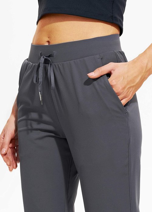 Libin Women's Jogger Pants - Athletic Running Sweatpants with Pockets | Available in Petite, Regular & Tall
