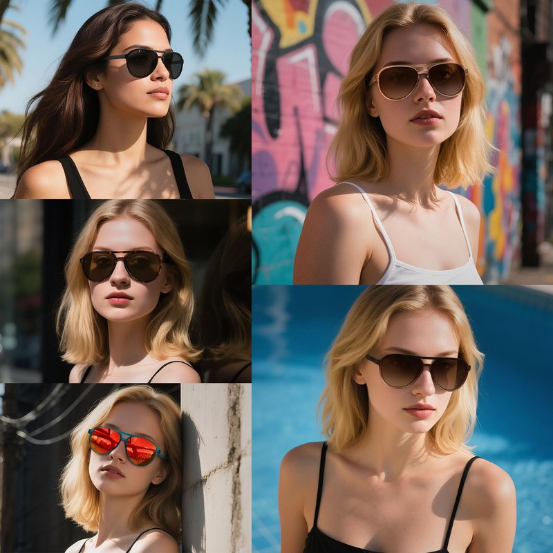 STORYCOAST Polarized Aviator Sunglasses for Men Women Classic Retro Aviators Sports Driving Running Sun Glasses 3Pack-Black+Tortoise Brown+Black Orange Yellow