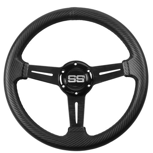 HENKOOLA Golf Cart Steering Wheel 13 inch Universal for Club Car DS Precedent Tempo EZGO RXV TXT Yamaha