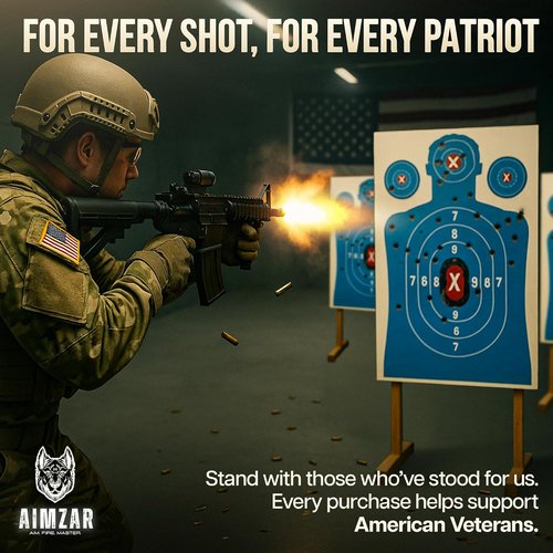Heavy Duty Shooting Targets - Indoor & Outdoor Range Targets for Rifles and Pistols | Durable Paper Design