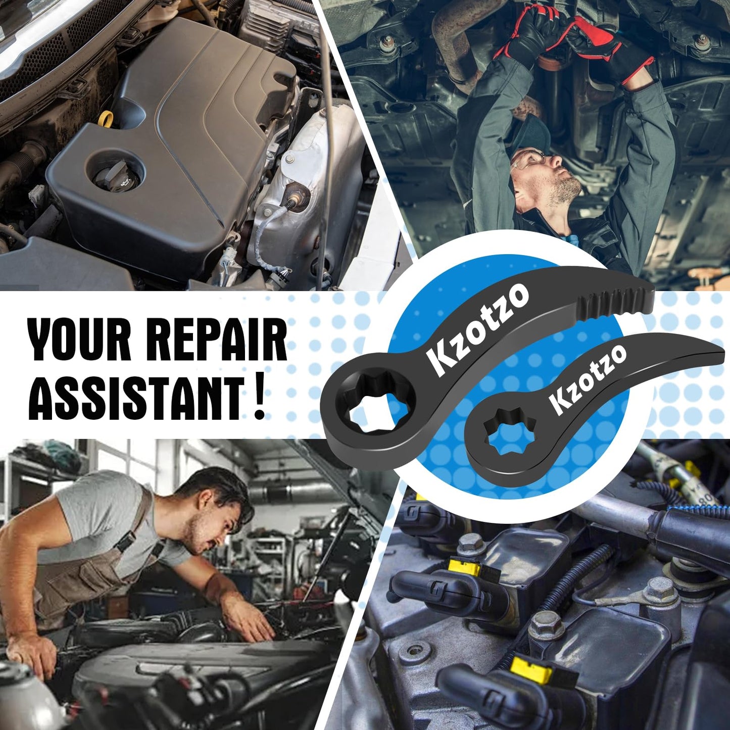 pry bar wrench adapter，Half Shaft Removal Car Repairing Tools ，Half Shaft Removal Tool ，2025 Upgraded version1/2"pry bar wrench adaptor head，high quality Crowbar Adapter