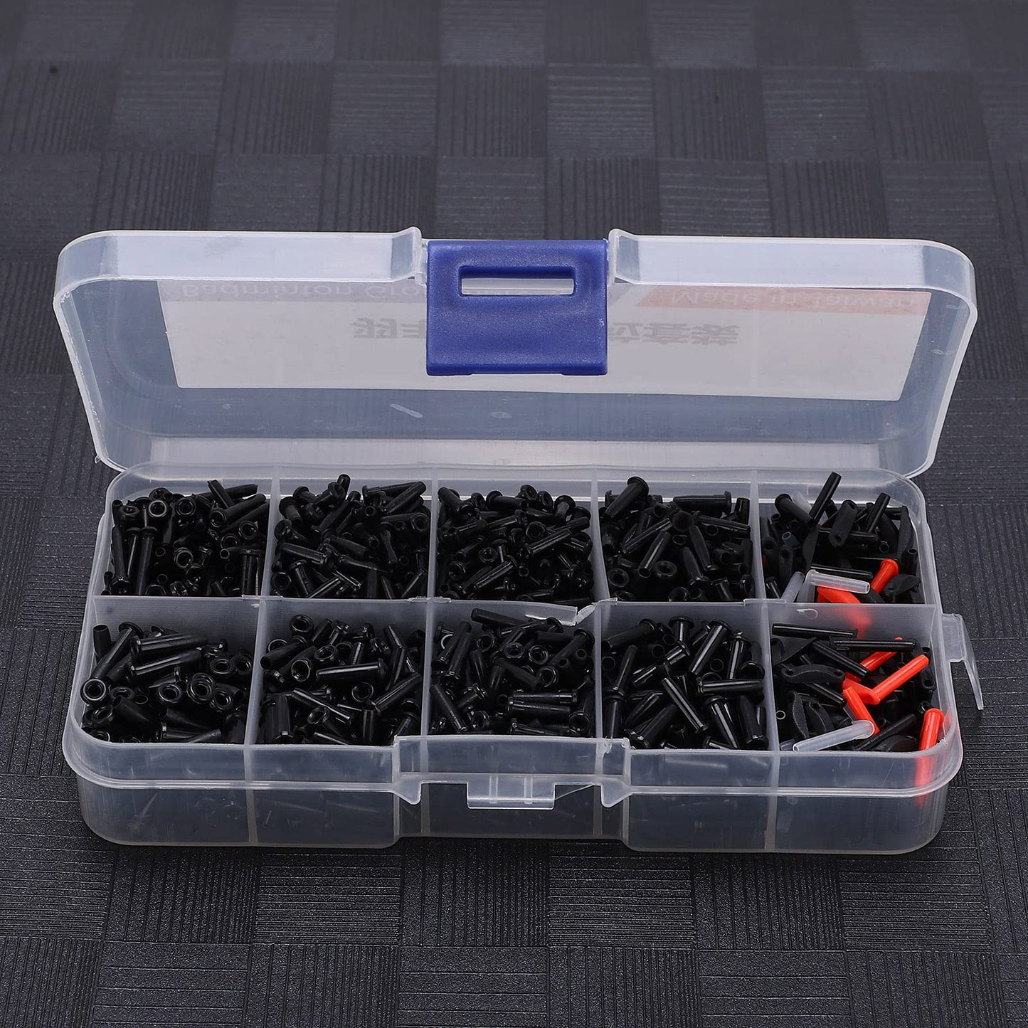 VGEBY Badminton Grommets, Set with String Protector and Tools, String Protector for Racquets, Durable Badminton Accessories for Professional and Amateur Players, Home, Gym, and Club Use