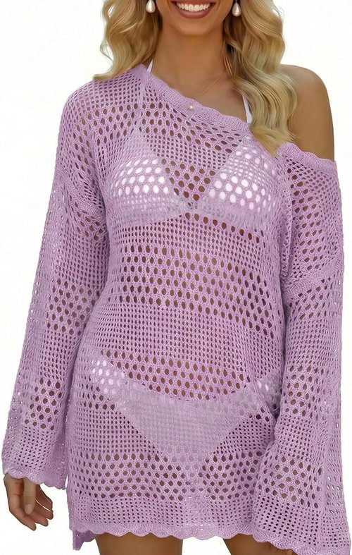 CoCozy Swimsuit Cover-Up - Stylish Knitted Beachwear Dress for Women | Perfect for Vacation 2026