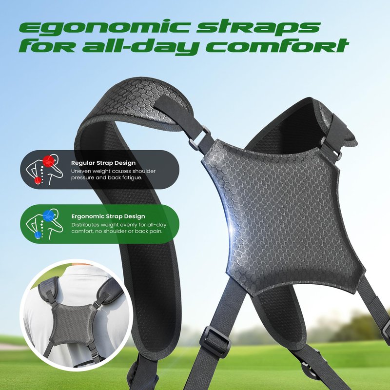 1GoTo-G Junior Golf Stand Bag - Youth Golf Bag Ages 14+ Lightweight Golf Stand Bag for Children & Adult