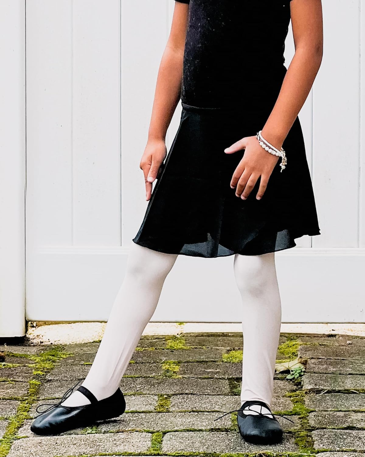 Stelle Ballet Shoes for Girls - Genuine Leather Dance Slippers for Toddlers & Kids