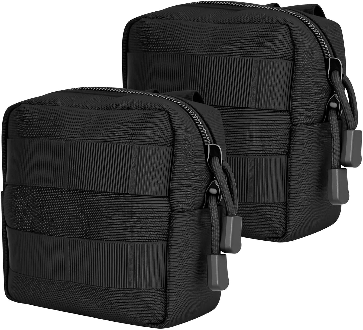 Skiennix Mini Tactical Molle Pouch - Compact Utility Tool Organizer | 2 Pack, Versatile Design