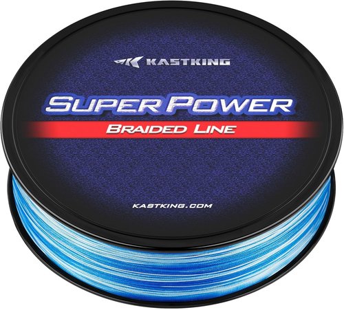 KastKing SuperPower Braided Fishing Line - Abrasion Resistant & Zero Stretch - Smaller Diameter, 300 Yards