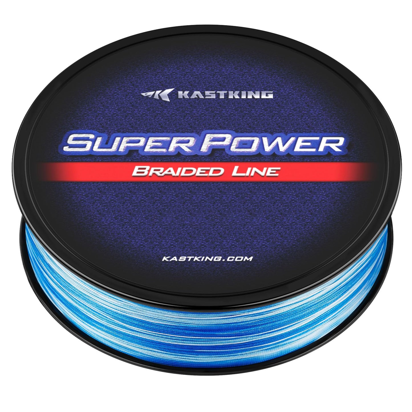 KastKing Superpower Braided Fishing Line, Blue Camo, 40 LB, 150 Yds
