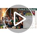 Football Squares Board - Extra-Large 19"x28" Game Poster