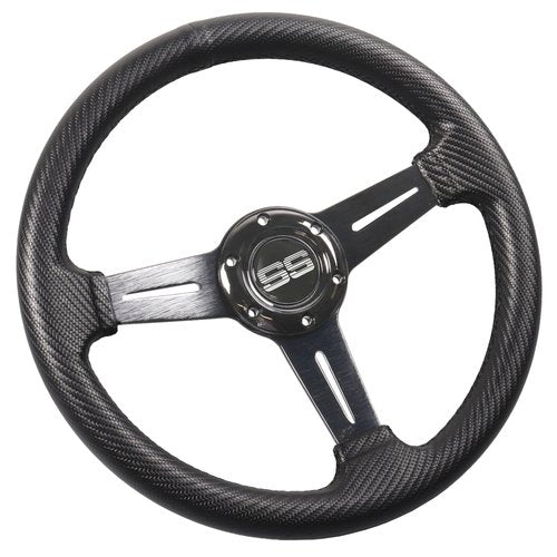 HENKOOLA Golf Cart Steering Wheel 13 inch Universal for Club Car DS Precedent Tempo EZGO RXV TXT Yamaha