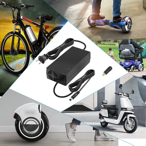 54.6V 2A Electric Charger for 48v Fast and Safe Charging of 13S Li-ion Battery