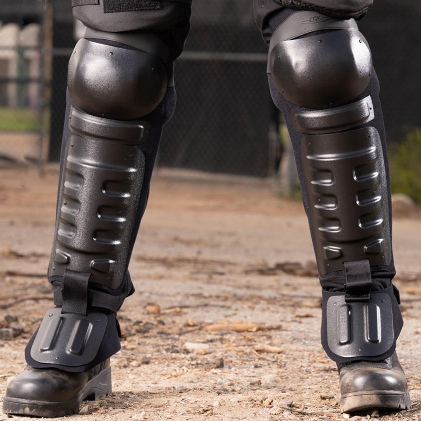 Damascus Gear: US Made D-Flex Knee & Shin Guards - Shock Absorbing, Maximum Protection, Adjustable (X-Large)