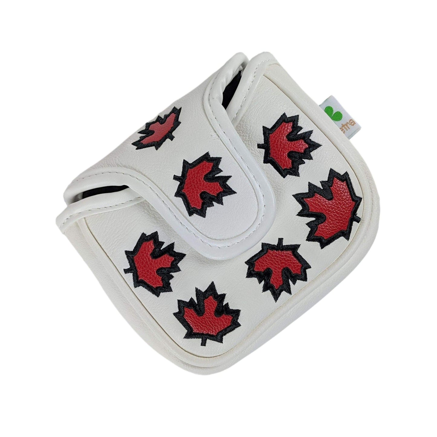 Foretra Driver Headcover Golf Club Covers Blade Square Mallet Putter Cover Head Cover Canada Maple Leaf Novelty Golf Accessories for Most Brands