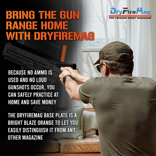 Dry Fire Training Magazine for Smith & Wesson M&P | NOT Compatible with Laser Cartridges, M&P Shield, Shield EZ