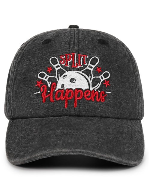 InnoBeta Bowling Gifts for Men, Bowling Accessories for Men, Adjustable Baseball Cap Embroidered Hat