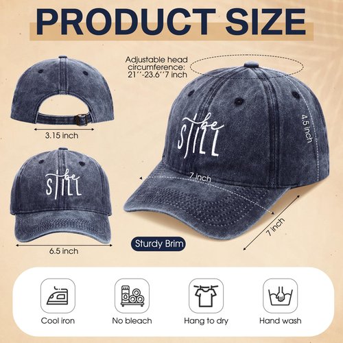 Jamntower 6 Pack Christian Hats for Men Women Trucker Dad Hat Baseball Caps Jesus Faith Religious Gifts for Church Pastor(Christain,Classic Color)