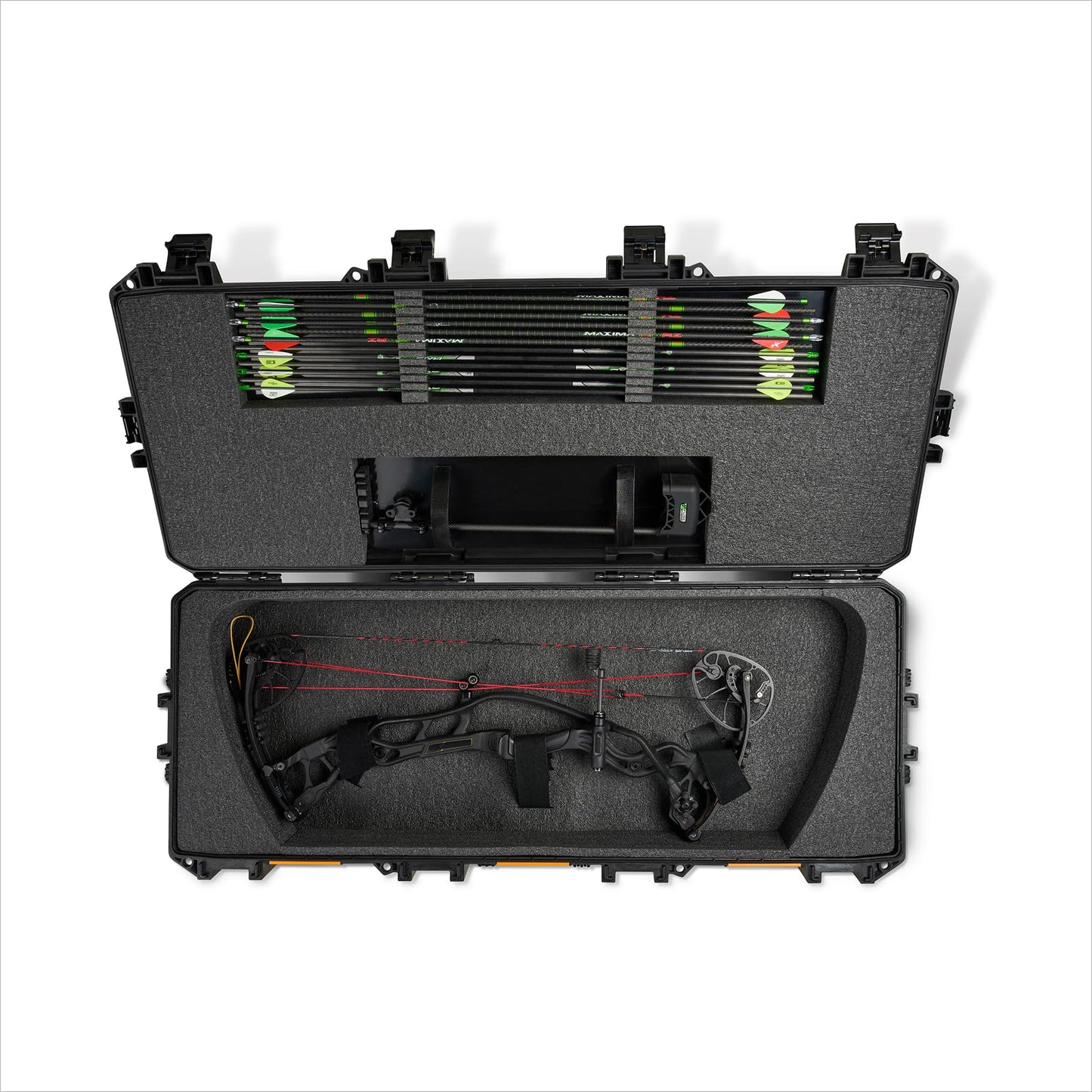Pelican Vault V730 Compound Bow Case with Foam (Black)
