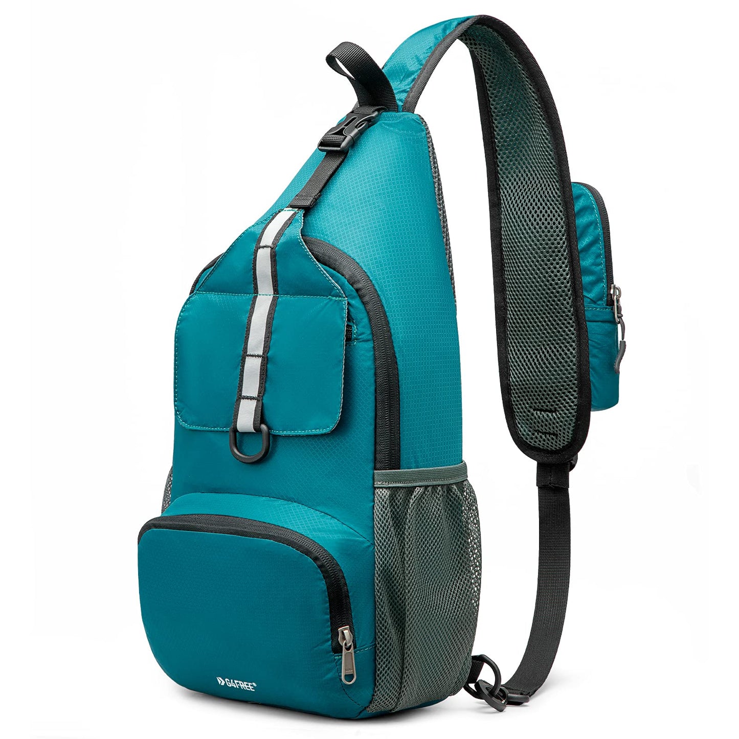 G4Free Packable Sling Backpack, Small Crossbody Sling Bag Travel Hiking Daypack Casual Foldable Shoulder Chest Bag