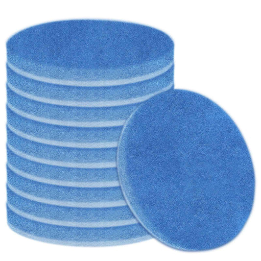 10 Pack Polyester Filter Replacement for Indoor Dryer Vent, Circular Replacement Filter Suitable for Kiss Core Indoor Dryer Vent, Dryer Lint Filter, Polyester Dryer Filter Replacement