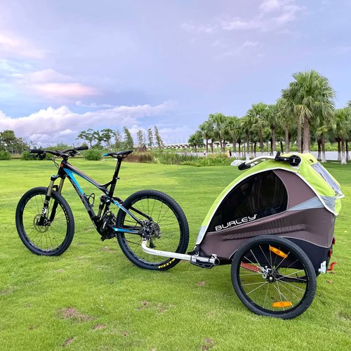 ODIER Steel Hitch for Burley Bike Trailer for Kids 12.2 MM Hitch Compatible with Burley Bee Honey Bee and Old Trailer Models Work with Disc Brake