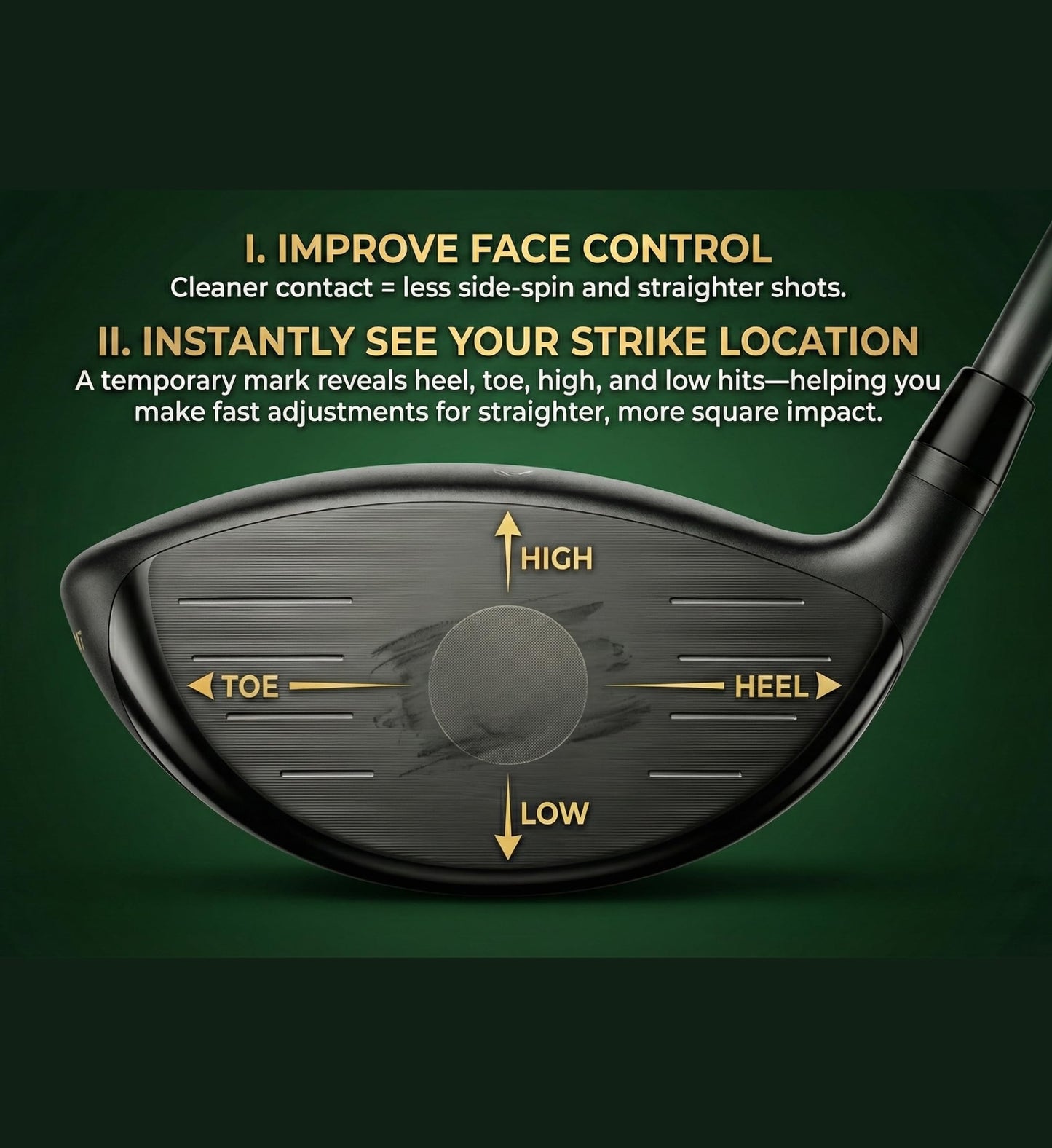 PBJay Slicestick Golf Club Balm Anti Slice and Anti Hook Formula Reduces Side Spin for Straighter Drives and Better Accuracy Clean Easy Application for Drivers Woods and Hybrids