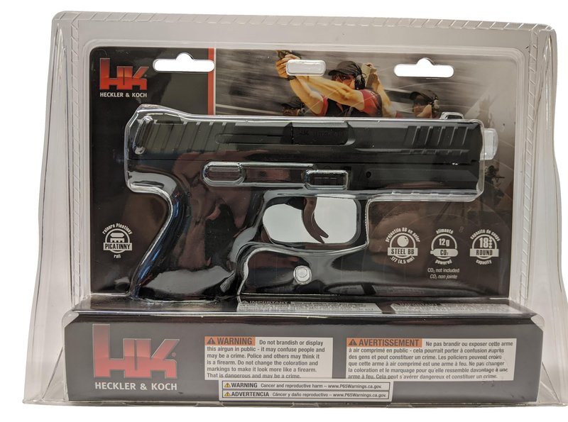 Umarex HK Heckler & Koch VP9 Blowback .177 Caliber BB Gun Air Pistol, HK VP9 Air Pistol