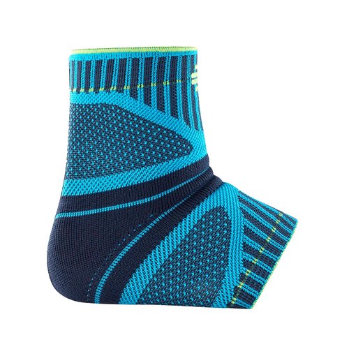 Bauerfeind Sports Ankle Support Dynamic - Ankle Compression Sleeve for Freedom of Movement - 3D AirKnit Fabric for Breathability - Premium Quality & Washable (M, Rivera)