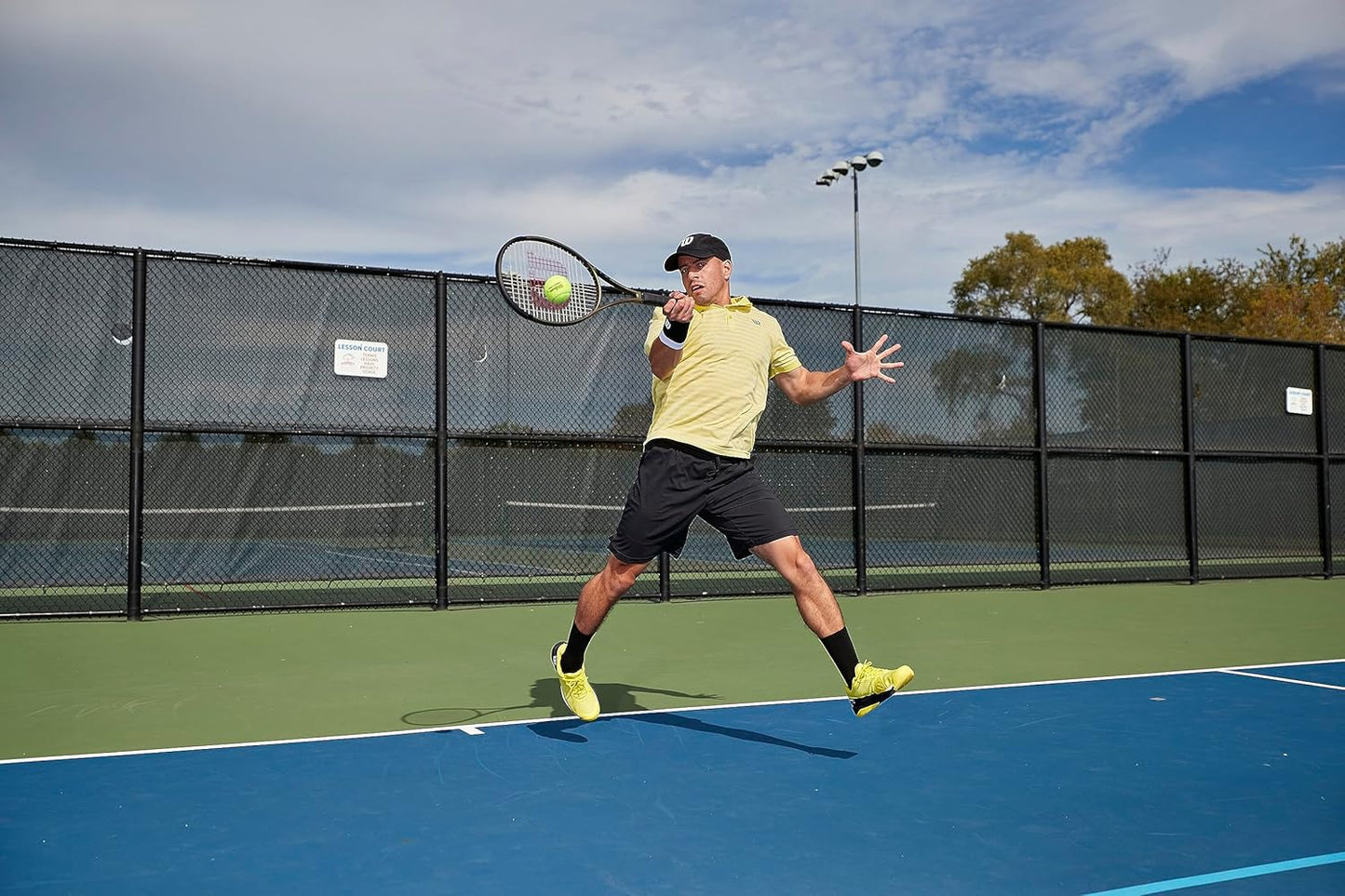 WILSON Triniti Pro Tennis Balls - High Performance, Eco-Friendly | Pack of 3, Bright Yellow
