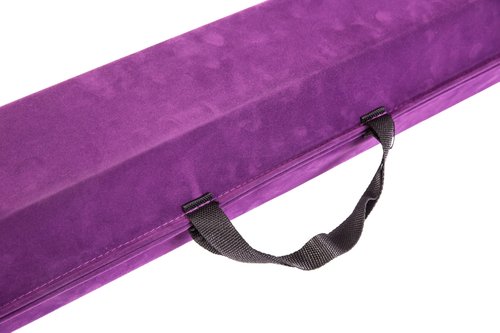 Balance Beam For Kids - Premium Gymnastics Equipment In Non Slip Faux Suede -7/8/9ft- High Density EVA Foam - Bonus Flash Cards, Carry Straps, Carry Case