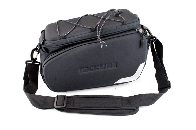 Racktime Unisex Adult Odin Pannier Black 13L+10L