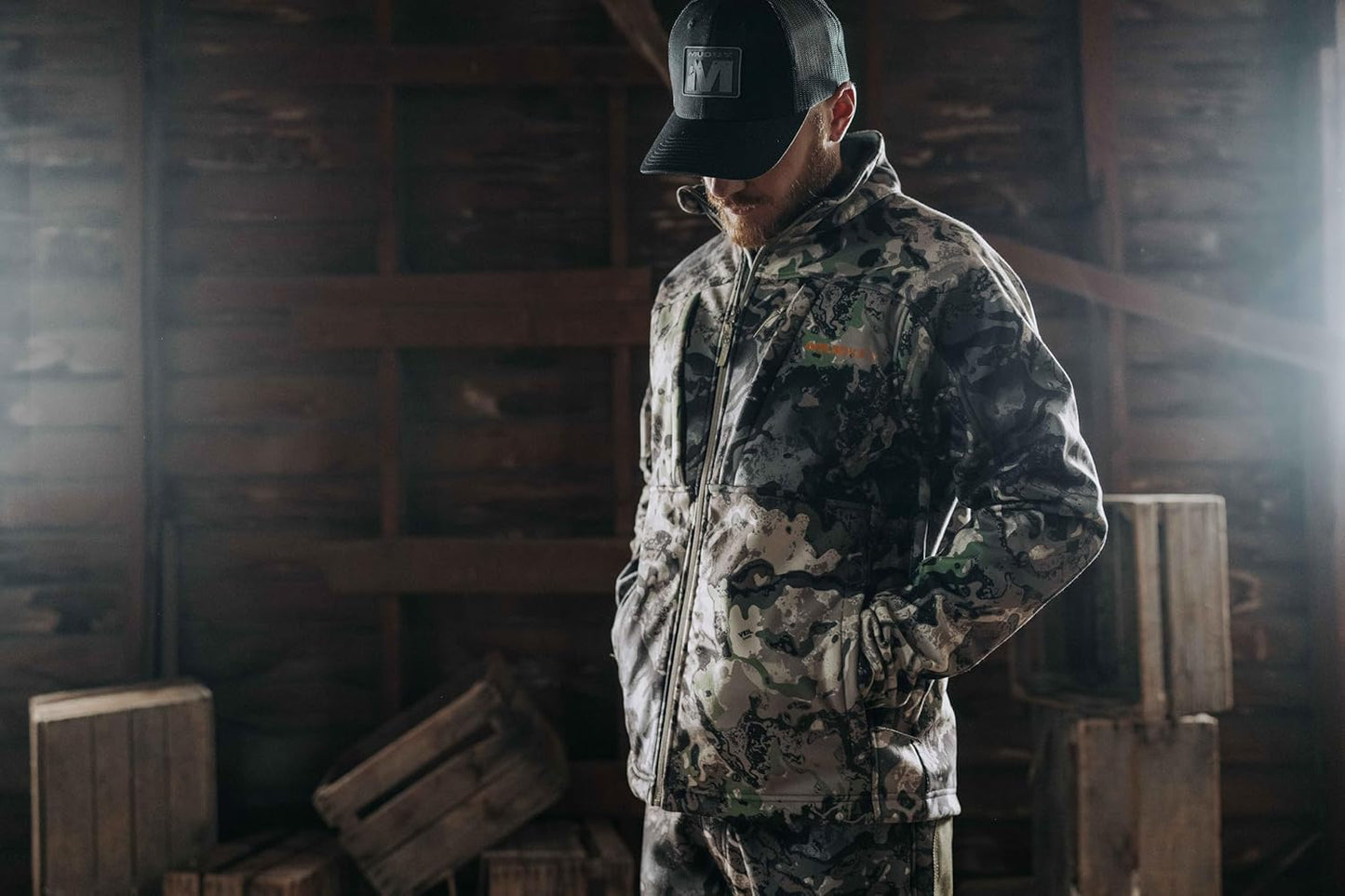 Muddy Men's TRX Softshell Jacket - Weather-Resistant, Lightweight Design for Outdoor Adventures