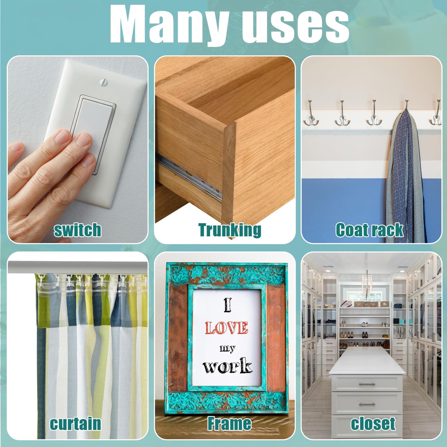 Lineshading 100 Pcs Expanding Plastic Concrete Anchors Screw Anchors Drywall Wall Expansion Pipe for Hollow Walls Tile Cement Bolt Expansion Tube(1/4" X 2" for #10,#11, or #12 Screws,Green)