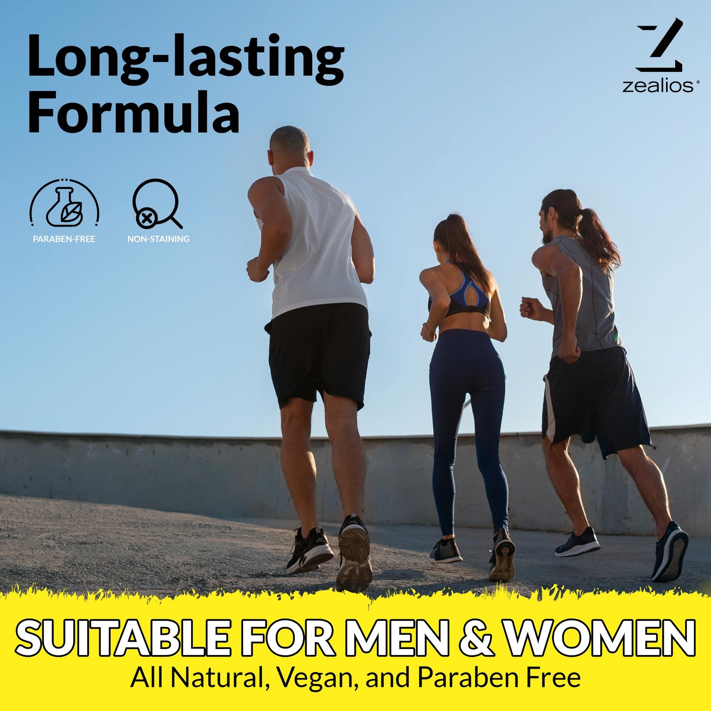 Zealios Betwixt Anti Chafing Cream 4oz – Long-Lasting Friction Defense for Triathletes, Cyclists & Runners – Chamois Cream for Inner Thighs, Saddle Sores, Rubbing, Burning & Skin Irritation Relief