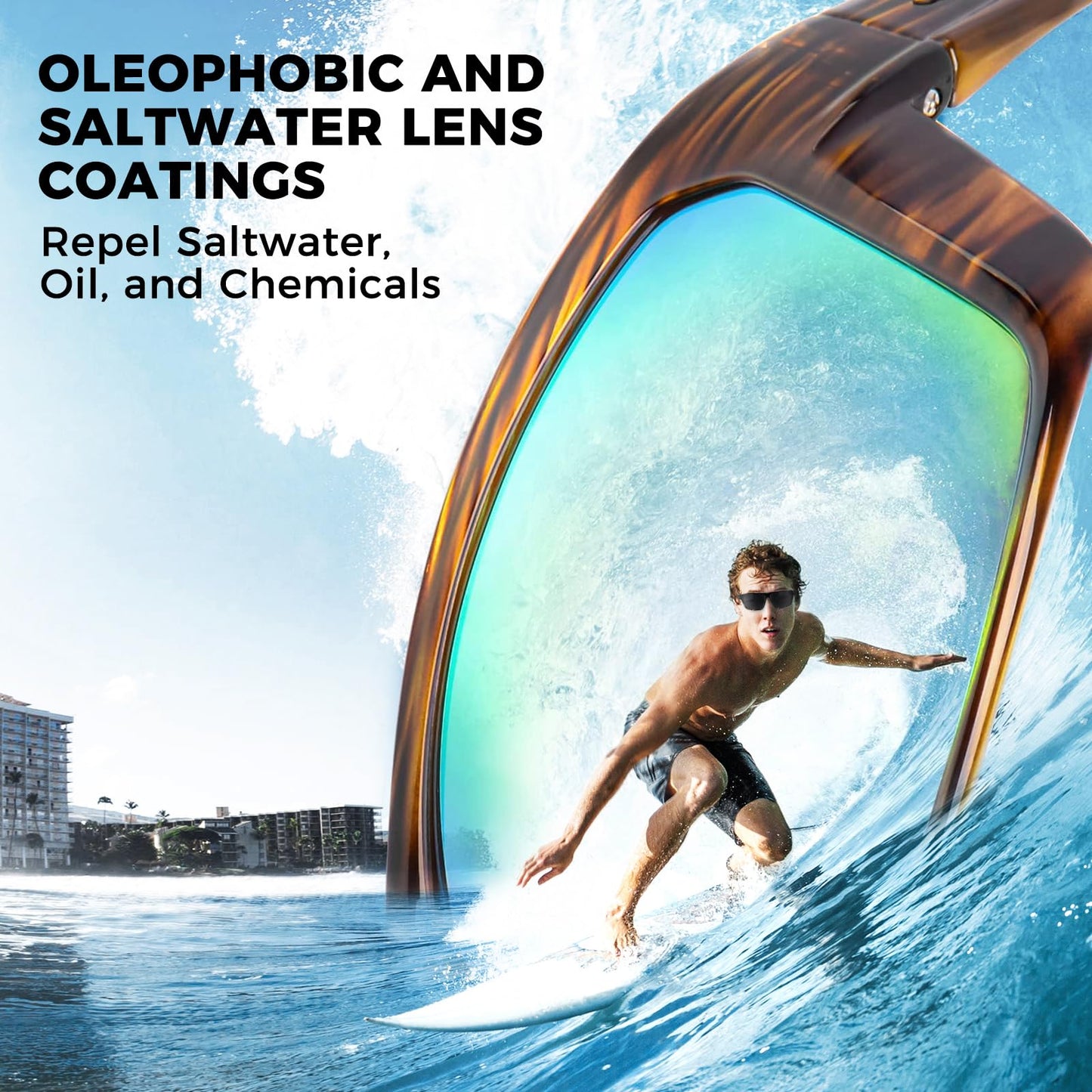 KastKing Huzzah Polarized Sport Sunglasses for Men and Women, Ideal for Driving Fishing Cycling and Running,UV Protection