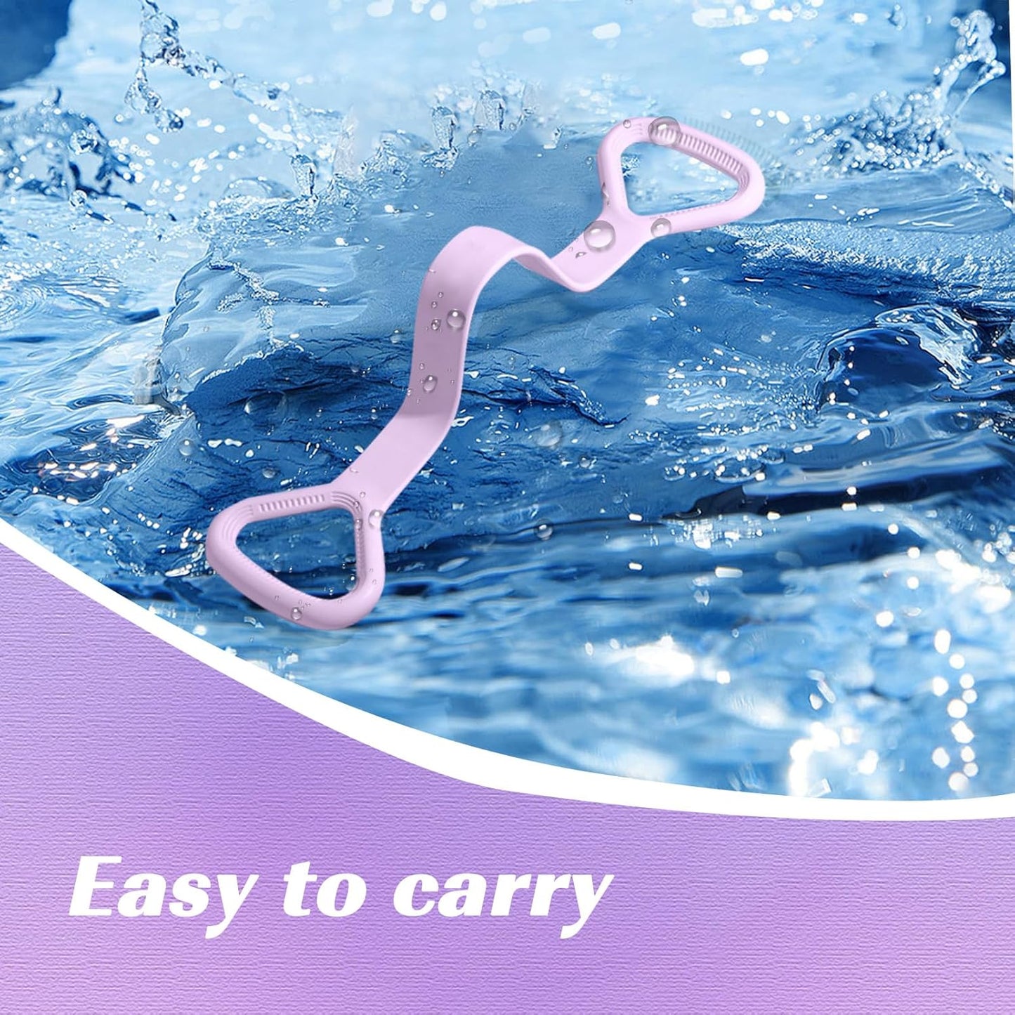 Skiennix Resistance Bands - Figure 8 Fitness Bands with Handles for Effective Arm Workouts