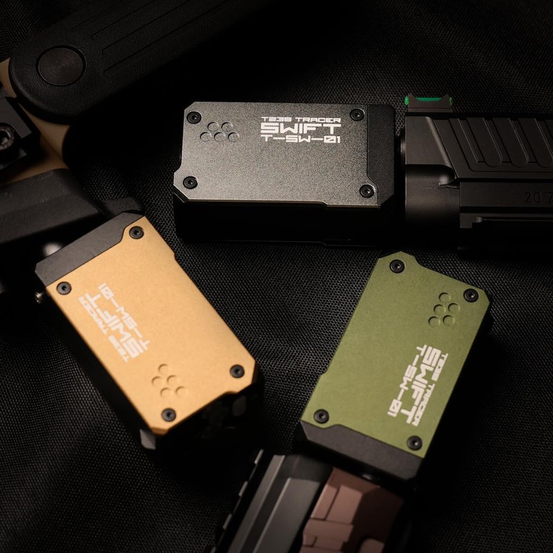 T238-Swift Tracer Unit,Airsoft Spitfire Tactical Simulator for Airsoft Green Tracer BBS/Gel Balls with 14mm CCW and 11mm CW interfaces.
