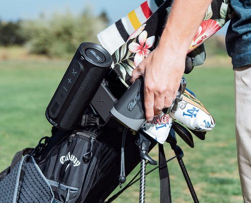 Blue Tees Golf - Magnetic Hub - Attach Magnetic Accessories to Your Golf Bag - Black