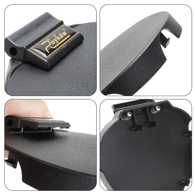 Roykaw Golf Cart Scorecard Holder, Steering Wheel Score Card Holder Compatible with EZGO TXT/RXV/Cushman/2Five/MPT/ST Models, Easy Installation, OEM# 607925