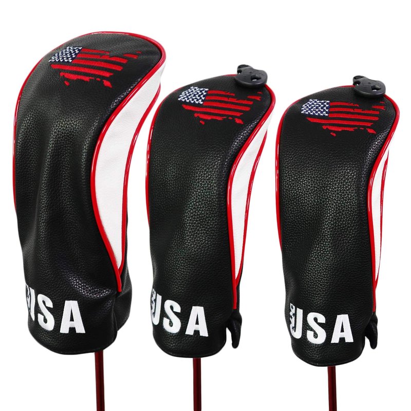 Orounla Golf Club Head Cover,Funny Boston Terrier Driver Headcovers,Golf Accessories Head Covers for Your Clubs Men's Golf Gear Driver Headcover for Men and Women