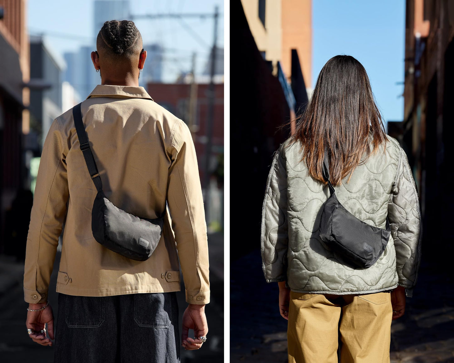 Bellroy Laneway Crescent Bag (everyday 2.5 liter mini crossbody bag with plenty of pockets and adjustable strap)' - SeaKelp