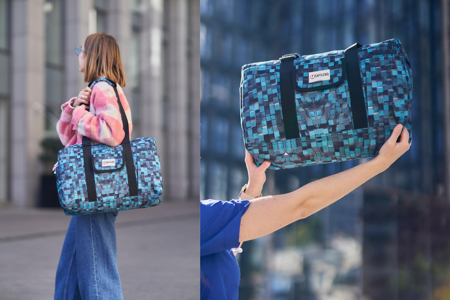 Nurse Bag with 21 Pockets - Big, Waterproof Medical Utility Tote for Daily Use