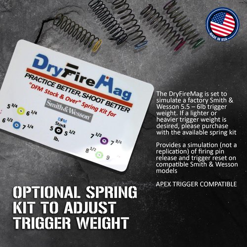 Dry Fire Training Magazine for Smith & Wesson M&P | NOT Compatible with Laser Cartridges, M&P Shield, Shield EZ