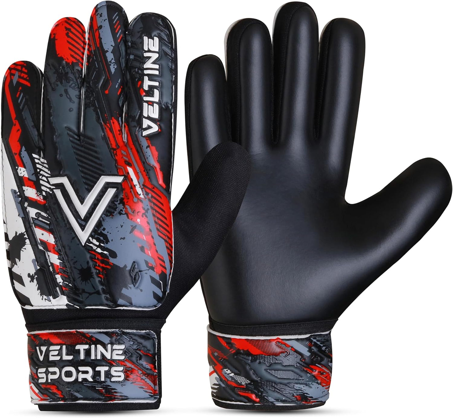 Regine Switzerland Soccer Goalie Gloves - Youth & Adult Football Gloves with Double Wrist Protection & 4mm Latex Grip
