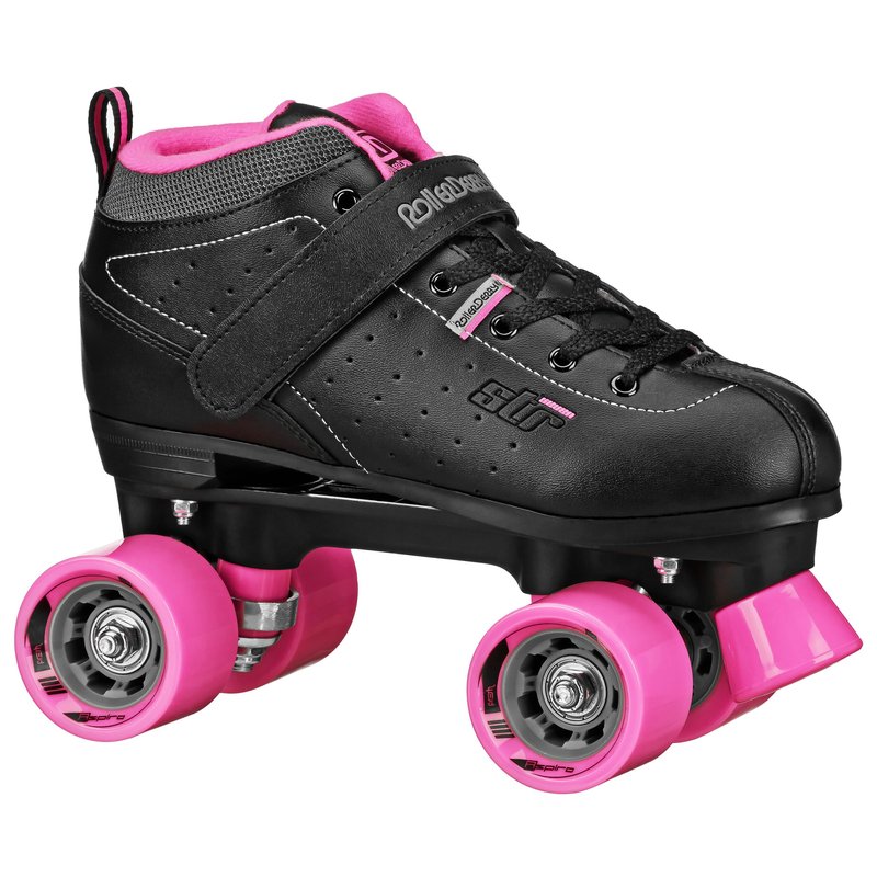 Roller Derby Str Seven Women's Roller Skate, Black/Pink, 8
