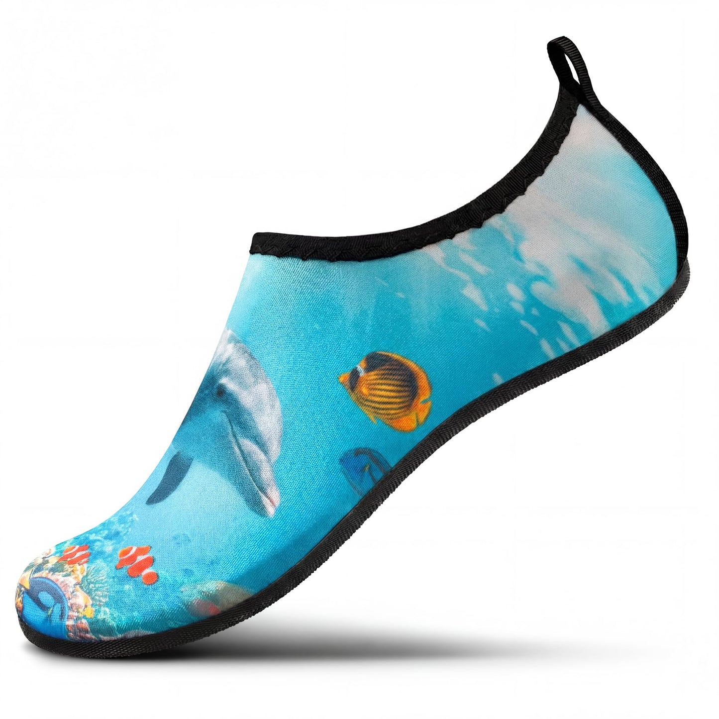 SEEKWAY Water Shoes Barefoot Aqua Socks Quick-Dry Non Slip Shoes for Beach Swim Pool River Boating Surf Women Men Bird SK002(U)