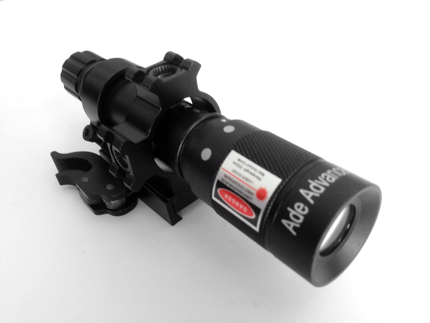 Ade Advanced Optics Class IIIA Green Laser Illuminator/Hunting Flashlight with Quick Release Mount